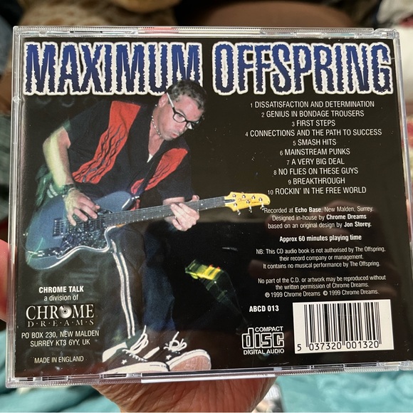 Vintage Offspring Audio Biography & Poster - Picture 3 of 3